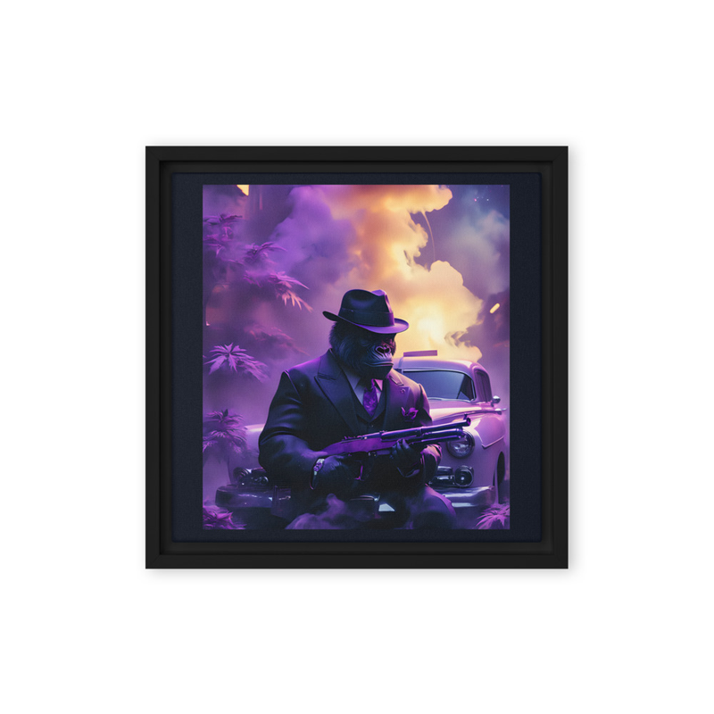 Framed canvas : Paulee Walnutz