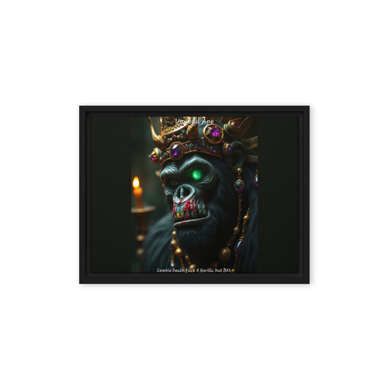 Framed canvas : Undead Ape